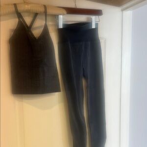 Women's Blue Workout Set